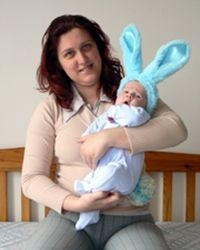 Dr. Jekkel Gabriella törpenyúl tenyésztő 