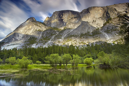 Half Dome in yosemite