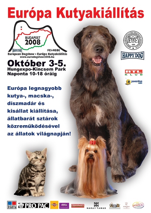 Európa Kutyakiállítás (2008. október 3-5.)