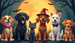 13 Halloween film karakter kutyaként vagy macskaként