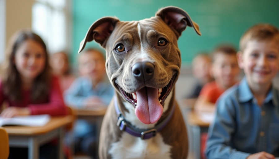 Cole, a süket pitbull, aki szuperhős lett