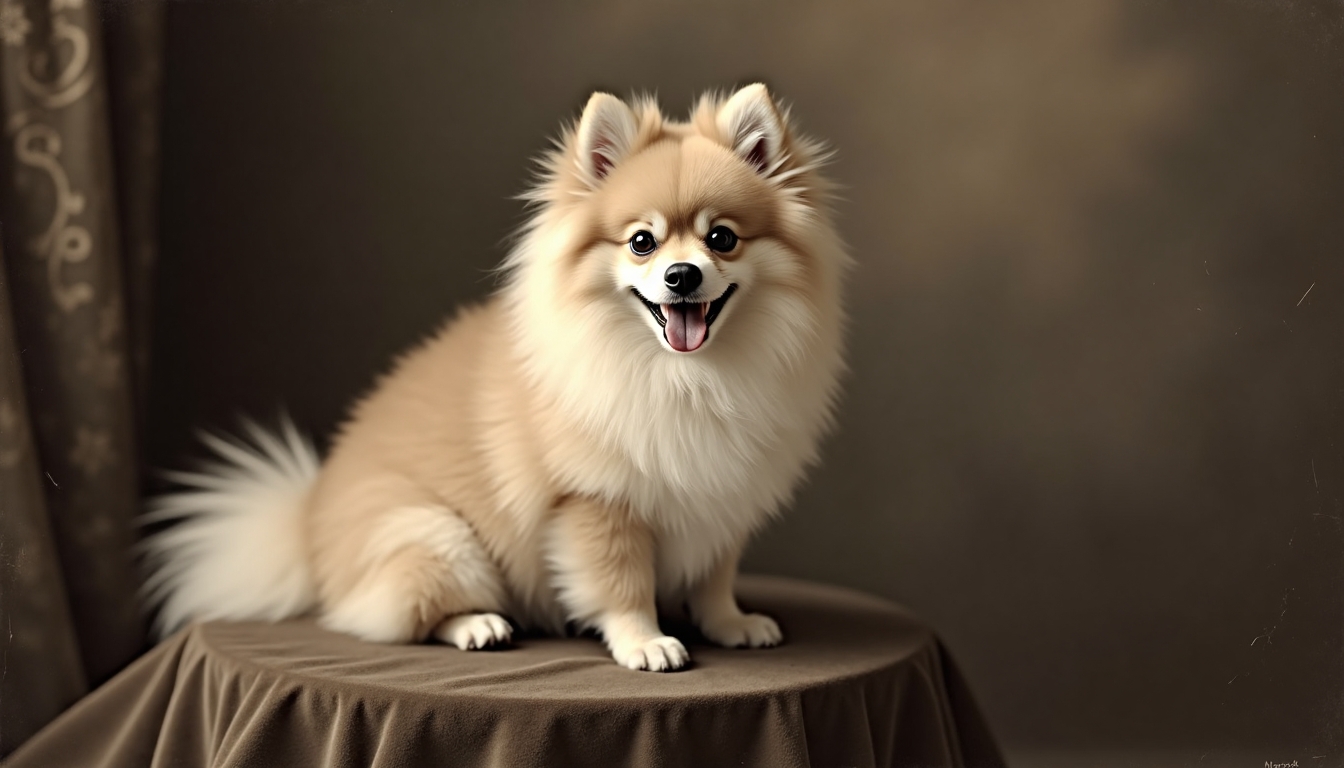 Pompás Pomerániai a múltból