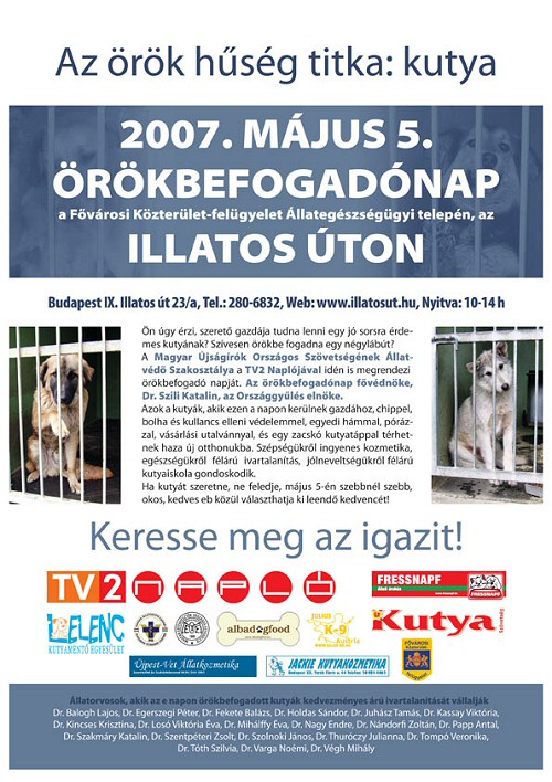 FOGADJ ÖRÖKBE EGY ILLATOS EBET! (2007)